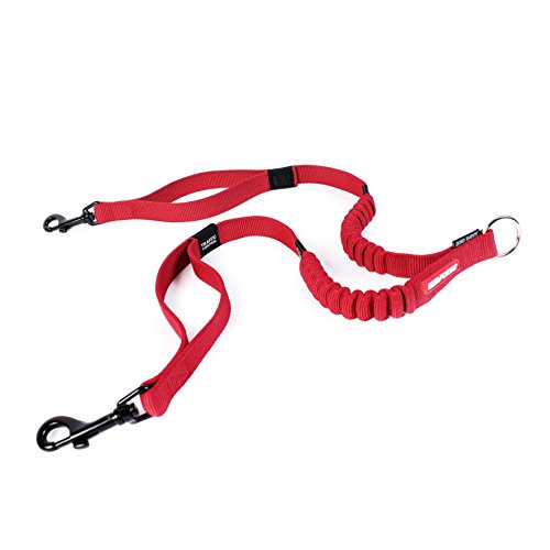 Harness - EZYDOG(イージードッグ) [正規店品] ゼロショックエクステンション・ダブル レッド 61cm×2