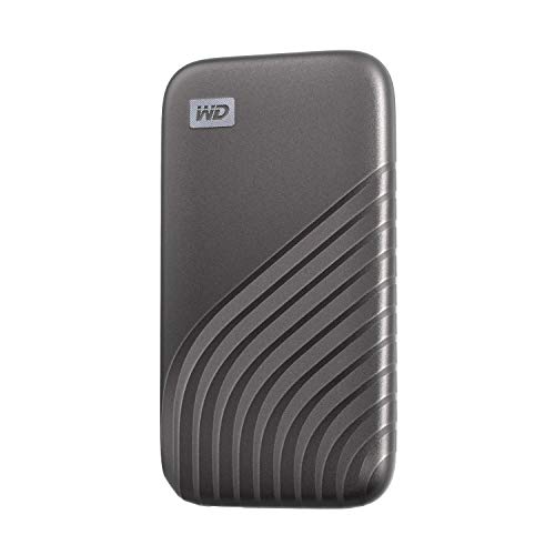 ウエスタンデジタル(Western Digital)WD ポータブルSSD 2TB グレー USB3.2 Gen2 My Passport SS