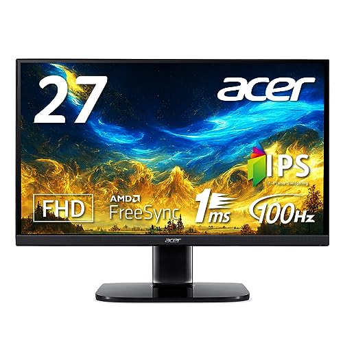 日本エイサー 【】 Acer モニター AlphaLine KA272Ebmix 27インチ IPS 非光沢 フルHD 100Hz 1ms(VR