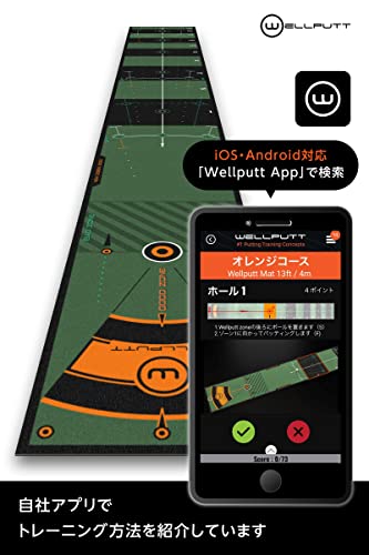 WELLPUTT ウェルパット ゴルフ パターマット WELLPUTT マット 4M ウェルパットゾー...