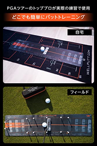 WELLSTROKE ウェルストローク パター矯正器具 ストロークテンプレート WELLPUTT ス...