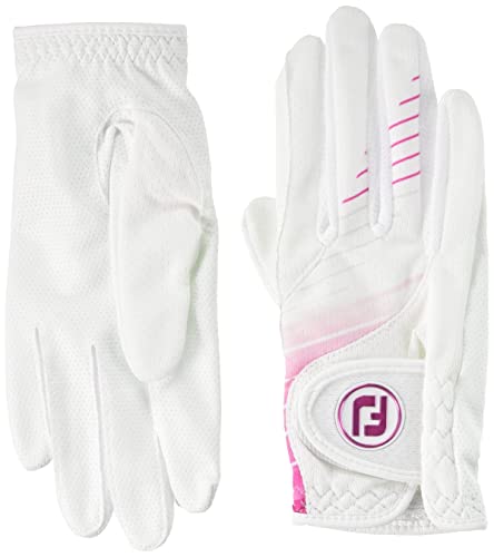 ゴルフグローブ・ホワイト/ピンク 21cm FGWSC21WP-21・・Color:ホワイト/ピンクSize:21cm・SIZE:21 全長:19cm 手首周り:14cm・SIZE:20 全長:19cm 手首周り:13cm・SIZE:19 ...