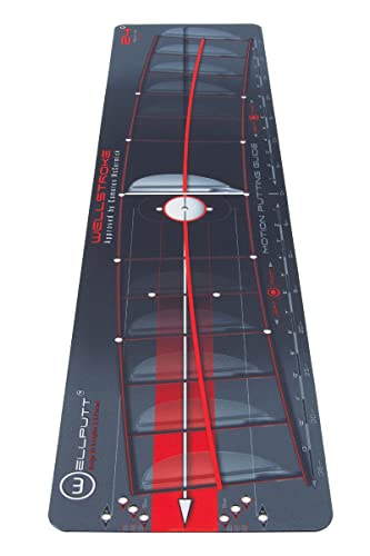 WELLSTROKE ウェルストローク パター矯正器具 ストロークテンプレート WELLPUTT スウィングアーク24度 フランス製 日本正規流