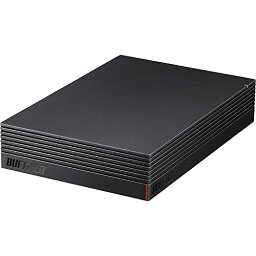 バッファロー CMR HDD採用 外付けハードディスク 2TB テレビ録画/PC/PS4/4K対応 バッファロー製nasne?対応 静音&コンパ