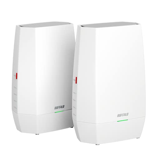 【】 バッファロー WiFi ルーター 無線 LAN Wi-Fi 6 11ax / 11ac AX3000 2401+573Mbps メッシュW