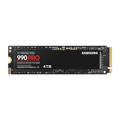 Samsung 990 PRO 4TB PCIe Gen 4.0 x4 (ž® 7450MB/) NVMe M.2 (2280) ...