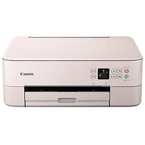 Canon プリンター A4インクジェット複合機 PIXUS TS5430 ピンク 2021年モデル テレワーク向け 4色・一..