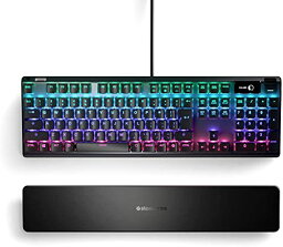 SteelSeries ラピッドトリガー 搭載 ゲーミングキーボード 有線 日本語配列 磁気ホール効果センサー OmniPointスイッチ 有機