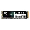 シリコンパワー SSD 1TB 3D NAND M.2 2280 PCIe3.0×4 NVMe1.3 P34A60シリーズ 5年 SP001TB