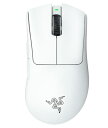 Razer レイザー DeathAdder V3 Pro White ゲーミングマウス ワイヤレス 無線 64gの超軽量 進化したエルゴノミック