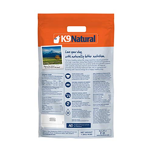 �����ʥ���ʥ����� (K9 Natural) �ե꡼���ɥ饤 ��ࡦ�ե������� 1.8kg