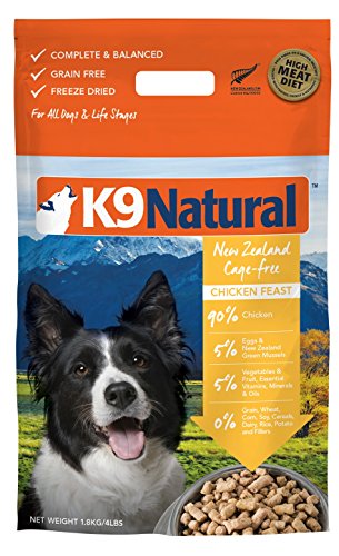 ケーナインナチュラル (K9 Natural) フリーズドライ ドッグフード チキン・フィースト 1.8kg