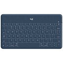 ロジクール KEYS-TO-GO iK1042CB 第9世代 対応 クラシックブルー ウルトラ ポータブル ワイヤレス キーボード 薄型 超軽量
