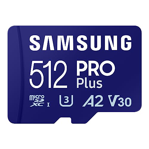 Samsung PRO Plus ޥSD 512GB microSDXC UHS-I U3 MB-MD512SA-IT/EC 