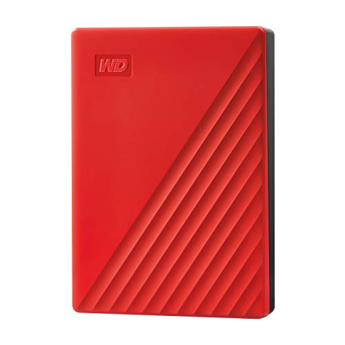 WD ポータブルHDD 5TB USB3.0 レッド My Pa