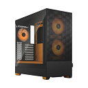 Fractal Design Pop Air RGB Orange Core TG Clear Tint ミドルタワー型PCケース FD-C-P