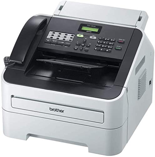 ブラザー工業 brother プリンター A4モノクロレーザー複合機 JUSTIO 20PPM/FAX/ADF/受話器 FAX-2840
