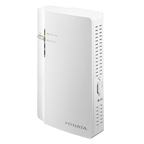 アイ・オー・データ IODATA WiFi ルーター コンセント直挿しタイプ Wi-Fi 6 11ax 1201+574Mbps コンパクト 初