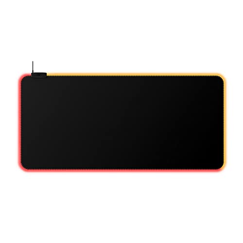 HyperX Pulsefire Mat RGBゲーミングマウスパッド RGBライティング XL サイズ 布製 ゲーマー向け カスタマイズ可能