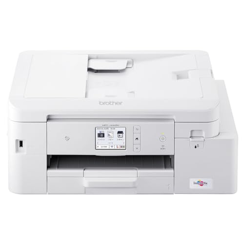 ブラザー プリンター 大容量ファーストタンク A4インクジェット複合機 MFC-J4443N (FAX/Wi-Fi/自動両面印刷/ADF/在宅学