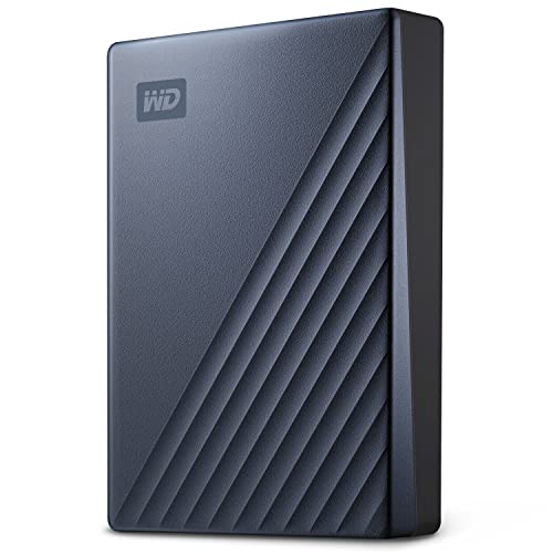 ウエスタンデジタル(Western Digital) WD ポータブルHDD 5TB USB Type-C ブルー My Passport Ul