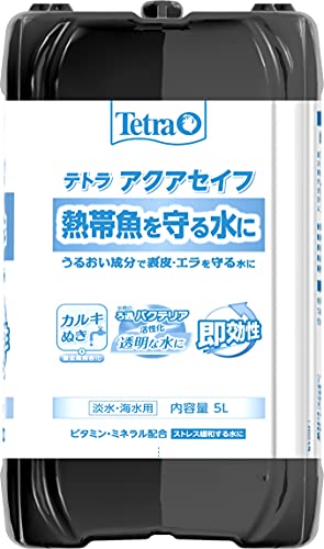 テトラ (Tetra) アクアセイフ 5リットル 水質調整剤 アクアリウム 粘膜保護