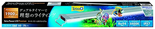 テトラ (Tetra) パワーLEDプレミアム 60 ライト アクアリウム 植物育成ライト タイマー内臓 点灯・消灯を個別設定可能 防水性能(I