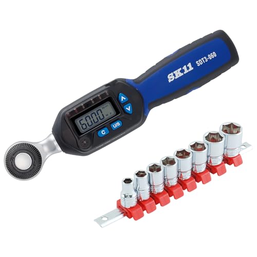 乐天商城 - SK11 デジタルトルクレンチ SDT3-060＋ソケットセット SHS308M付き