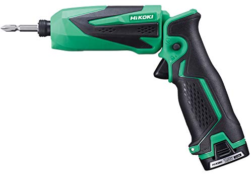 HiKOKI(ハイコーキ) 旧日立工機 7.2V コードレスインパクトドライバー 充電式 1.5Ahリチウムイオン電池..