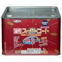 アサヒペン 油性スーパーコート 5L 白