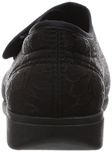 [快歩主義] 介護シューズ 軽量 転倒予防 KHS L011 レディース ブラック/ブラック 23.0 cm 3E