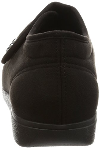 [快歩主義] 介護シューズ 軽量 転倒予防 KHS L011 ブラック 23.0cm 3E