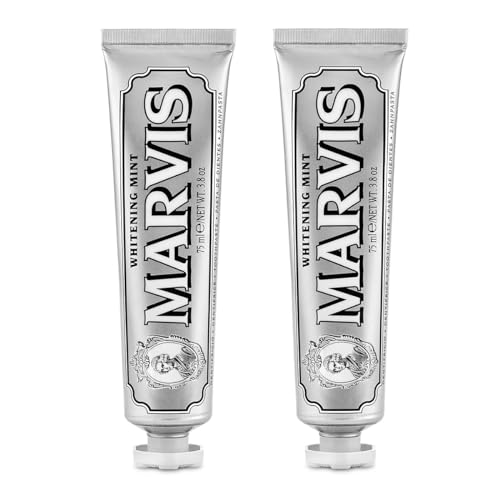 【】 MARVIS(マービス) MARVIS マービス ホワイト・ミント 歯磨き粉 爽やかミント味 オーラルケア 口臭ケア イタリア製 75ミリ