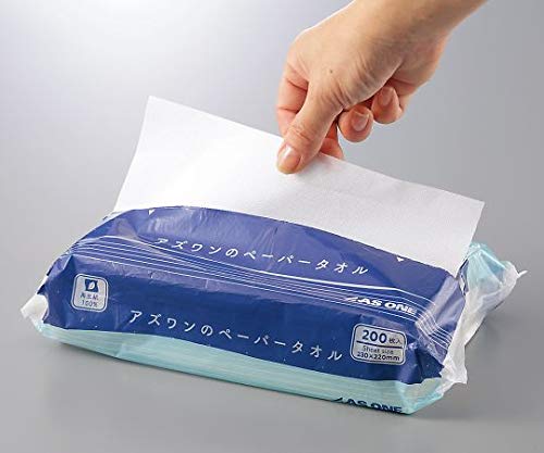 アズワンのペーパータオル 1ケース(200枚/袋×30袋入)/7-6200-02 2