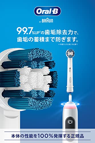 【正規品】ブラウン オーラルB 替えブラシ ベーシックブラシ5本(15ヶ月分) EB20-5E ホワイト