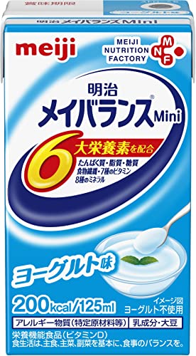 メイバランスミニ ヨーグルト味 125ml×24本【ケース】 明治