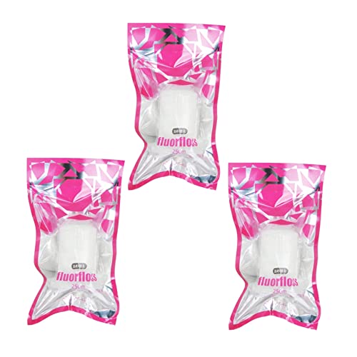 【歯科専売品 デンタルフロス】 オーラルケア フロアフロス 250m 詰替え用 ×3個