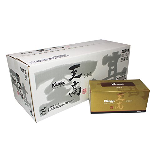 Tissue （Box） - 【ケース販売】 クリネックス ティシュー 至高 3枚重ね 480枚(160組) ×10箱入り