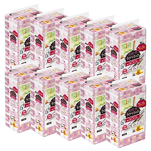 エリエール キッチンペーパー ラクらクック パパッと手軽に使える 80組×60パック(6パック×10)【ケース販売】