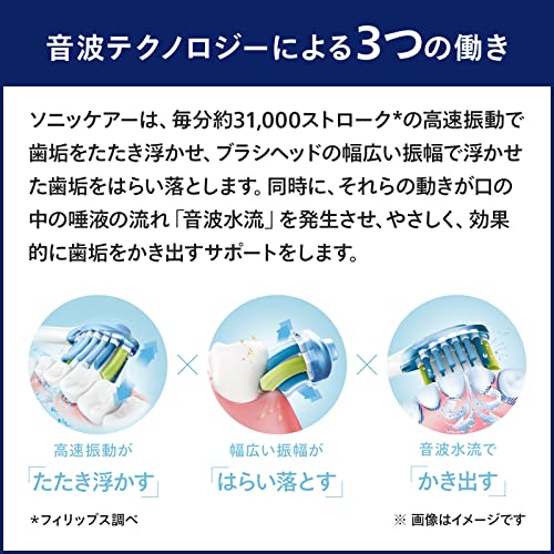 フィリップス ソニッケアー エキスパートクリーン 電動歯ブラシ トラベル 旅行 携帯用 充電式 トラベルケース付き HX9692/11