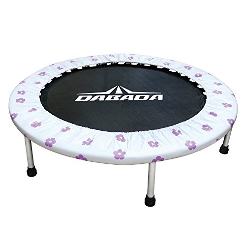 DABADA（ダバダ） トランポリン 大型102cm【耐荷重110kg】 (デイジーホワイト)のサムネイル