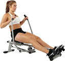 サニーヘルス&フィットネス(Sunny Health & Fitness) フルモーション・ローイング・マシン 160 KG耐荷重およびLCDモ