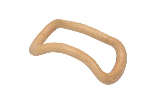 樂天商城 - MAKISPORTS(マキスポーツ) 【正規品】ストレッチ用品 ウェーブストレッチリング 木製 男女兼用 けやき