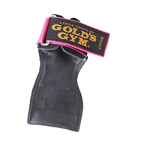 ゴールドジム(GOLD`S GYM) パワーグリップ プロ G3760 女性用XS 黒/ピンク