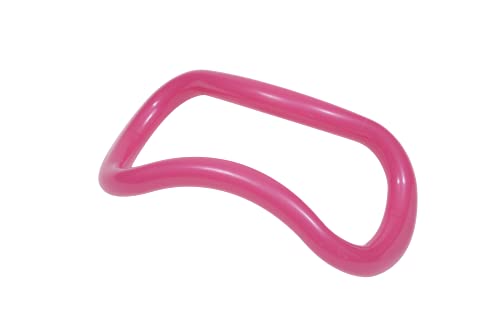 MAKISPORTS(マキスポーツ) ストレッチ用品 ウェーブストレッチリング プラスチック 定番色 男女兼用 ピンク