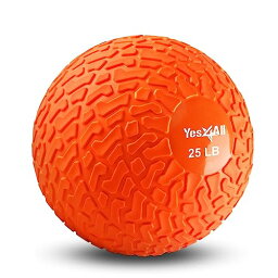 イエスフォーオール(Yes4All) スラムメディシンボール オレンジ 11.3kg クロスフィットワークアウト用 筋トレ 【日本正規品】 PM