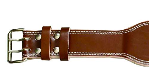 ゴールドジム(GOLD`S GYM) プロレザーベルト G3324 L:85-95cm目安 【中級者~上級者】 革の質・厚み・操作性が良い最上級