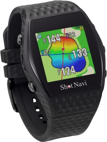 ShotNavi INFINITY(ショットナビ) BK 最新GPSチップ「M10」 グリーン形状 超軽量48...