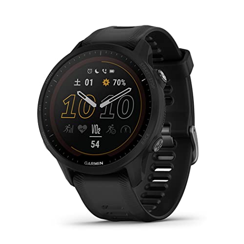 ガーミン(GARMIN) Forerunner 955 Dual Power ランニングウォッチ Black【日本正規品】 バンドサイズ22mm