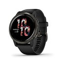 GARMIN(ガーミン) スマートウォッチ GPS Venu 2 Black/Slate【日本正規品】 010-02430-61 小(2)